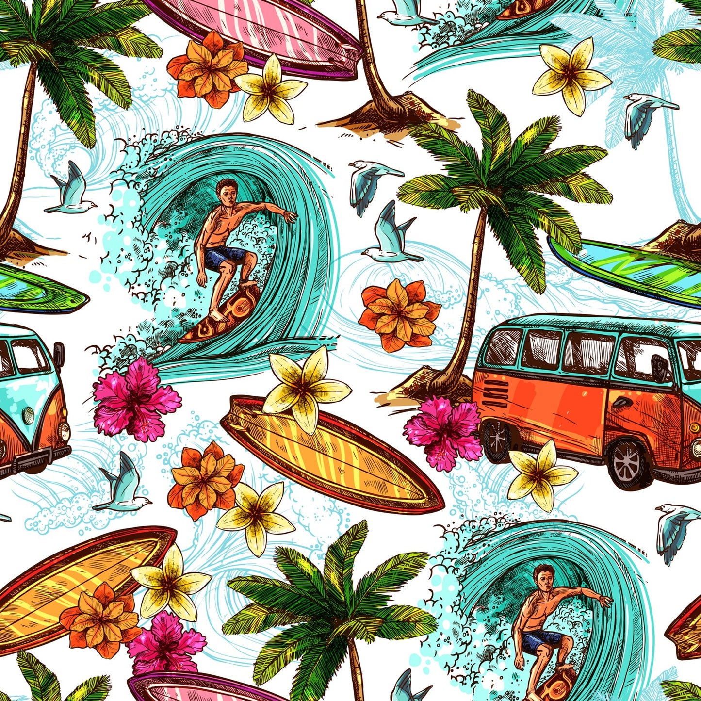 Preorder - "Surf's Up" Cooling Towel