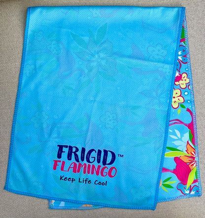 Tropicool Flamingo Cooling Towel