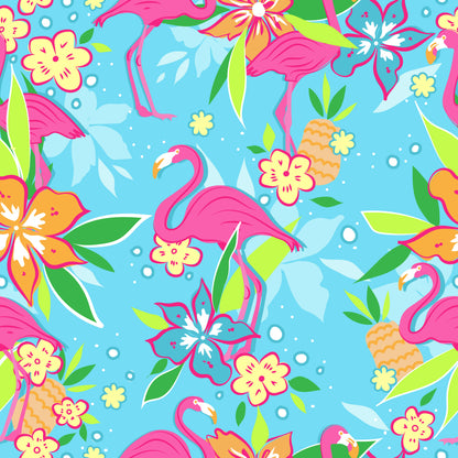 Tropicool Flamingo Cooling Towel